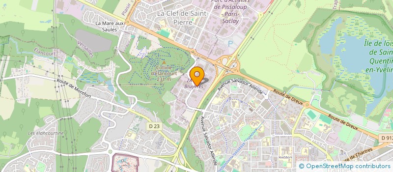 localisation de l'entreprise GMC LOGISTIC  TRAPPES