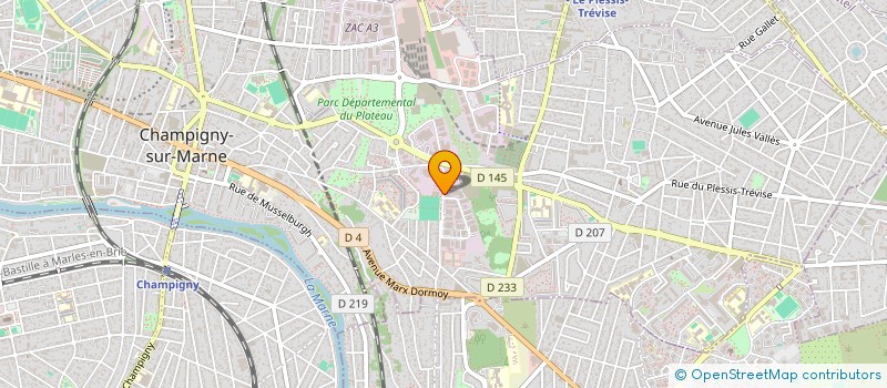 localisation de l'entreprise GMC UNION  CHAMPIGNY-SUR-MARNE