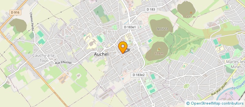localisation de l'entreprise GMCA  AUCHEL