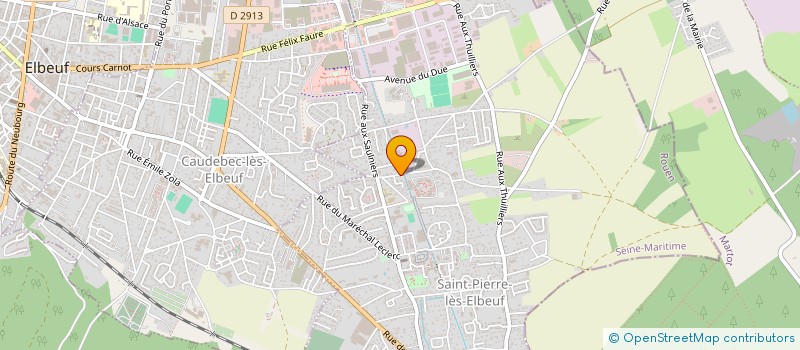 localisation de l'entreprise GMCC POMPAGE  SAINT PIERRE LES ELBEUF