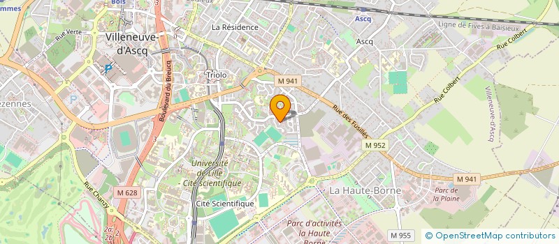 localisation de l'entreprise GMCCC  VILLENEUVE-D'ASCQ