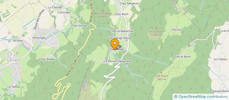 localisation de l'entreprise GMCLA  DRAILLANT