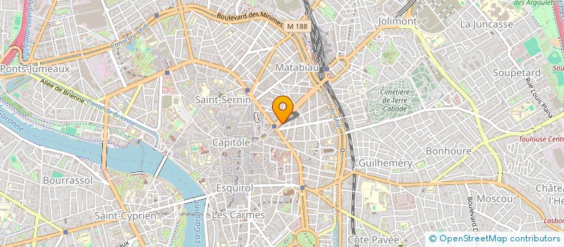 localisation de l'entreprise GMCM à TOULOUSE