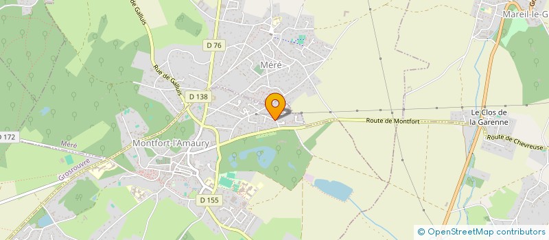 localisation de l'entreprise GMCPF à MONTFORT-L'AMAURY