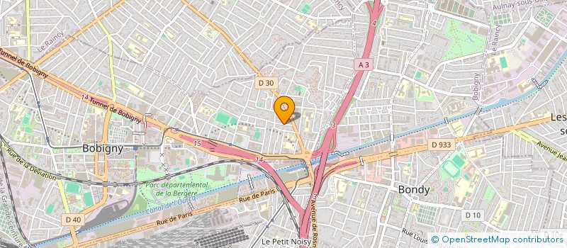 localisation de l'entreprise GMCR RENOVATION  BOBIGNY