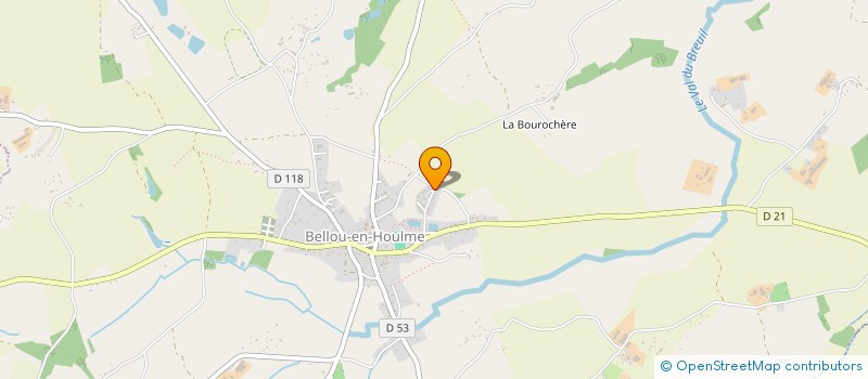 localisation de l'entreprise GMD à BELLOU-EN-HOULME
