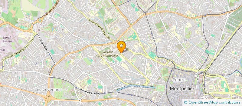 localisation de l'entreprise GMD DECO à MONTPELLIER