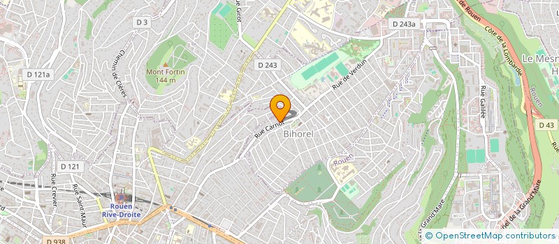 localisation de l'entreprise GMD DEVELOPPEMENT  BIHOREL