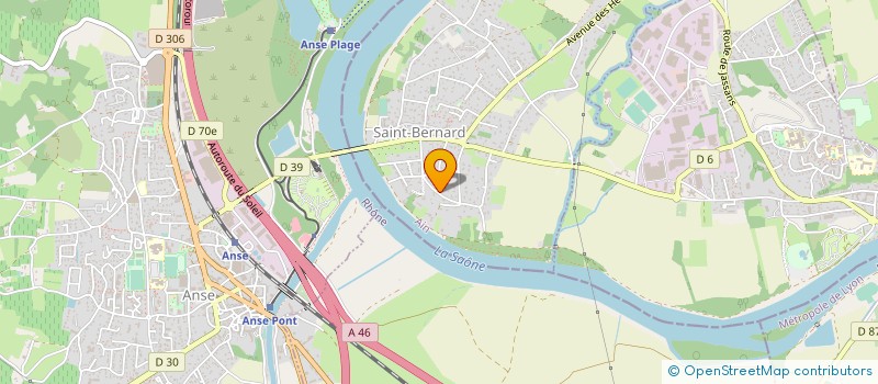 localisation de l'entreprise GMD EUROCAST à REYRIEUX