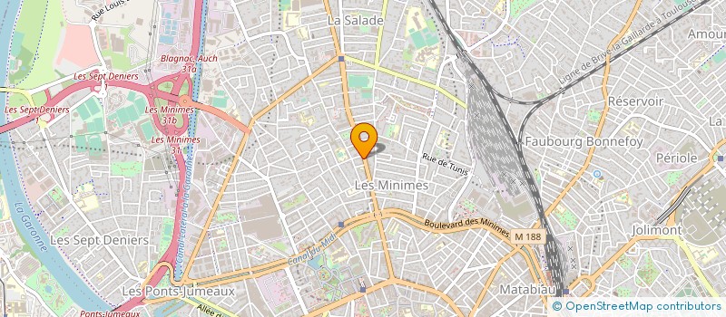 localisation de l'entreprise GMD IMMOBILIER  TOULOUSE