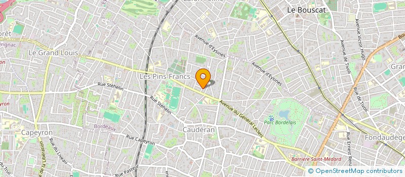 localisation de l'entreprise GMD INVEST  BORDEAUX