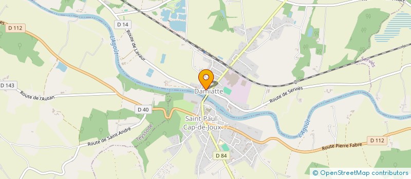 localisation de l'entreprise GMD SOCIETE  DAMIATTE