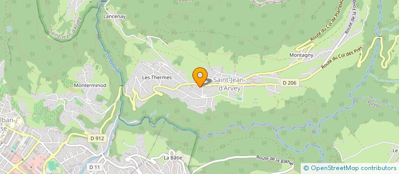 localisation de l'entreprise GMDB  SAINT-JEAN-D'ARVEY