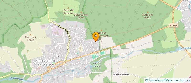 localisation de l'entreprise GMDEV  SAINT-ARNOULT-EN-YVELINES