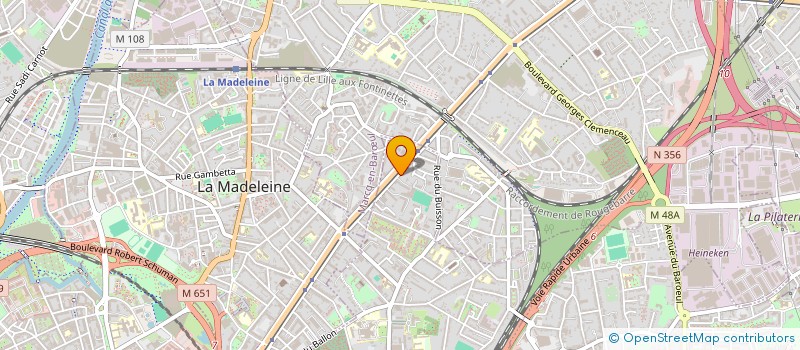 localisation de l'entreprise GME AUTOS  LILLE