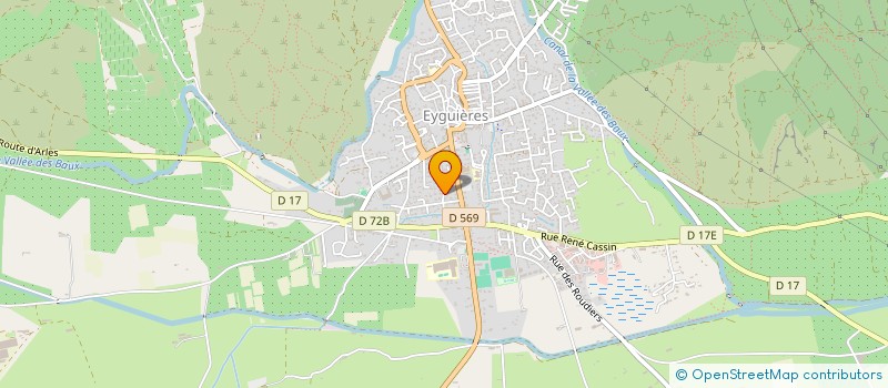 localisation de l'entreprise GME TP  EYGUIERES