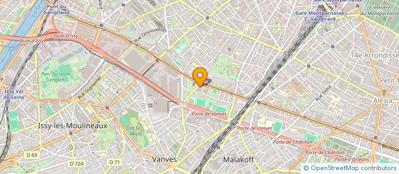 localisation de l'entreprise GMED à PARIS