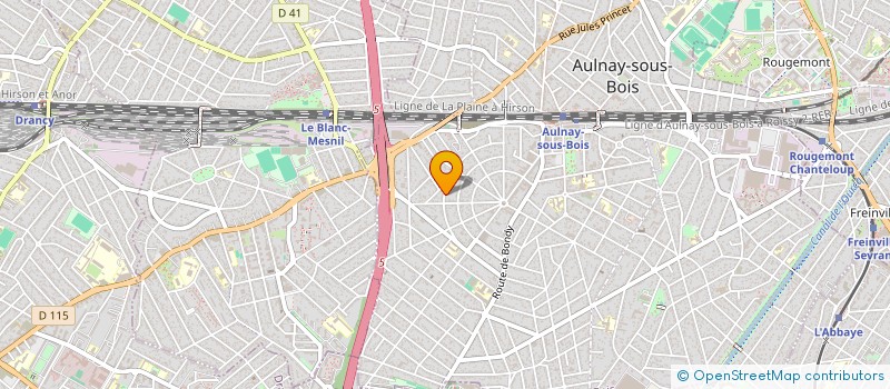 localisation de l'entreprise GMF FRUITS à AULNAY-SOUS-BOIS