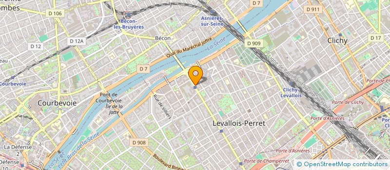 localisation de l'entreprise GMF SOLIDARITE FONDS D'ENTRAIDE DU GROUPE GMF à LEVALLOIS-PERRET