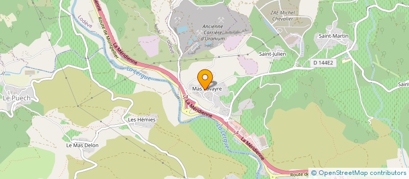 localisation de l'entreprise GMFER FERRONNERIE  LE BOSC