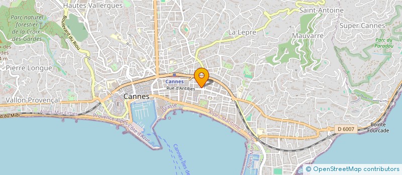 localisation de l'entreprise GMFK  CANNES