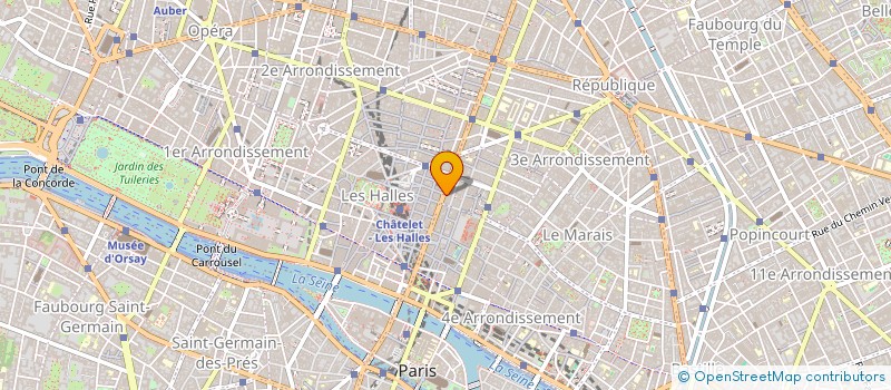 localisation de l'entreprise GMFP CONSEIL  PARIS