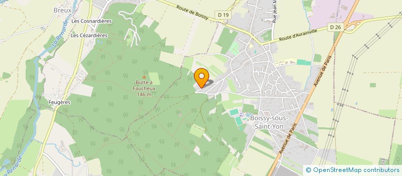 localisation de l'entreprise GMG  BOISSY-SOUS-SAINT-YON