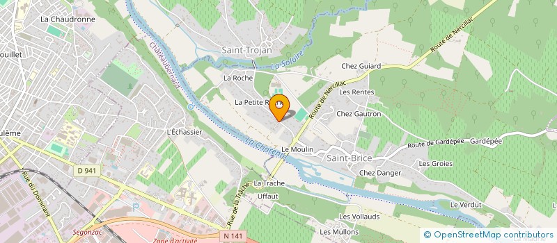 localisation de l'entreprise GMG  SAINT-BRICE