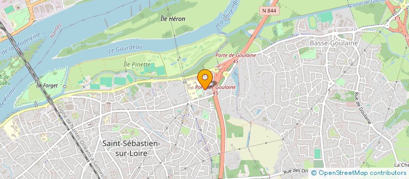 localisation de l'entreprise GMG IMMO à SAINT-SEBASTIEN-SUR-LOIRE