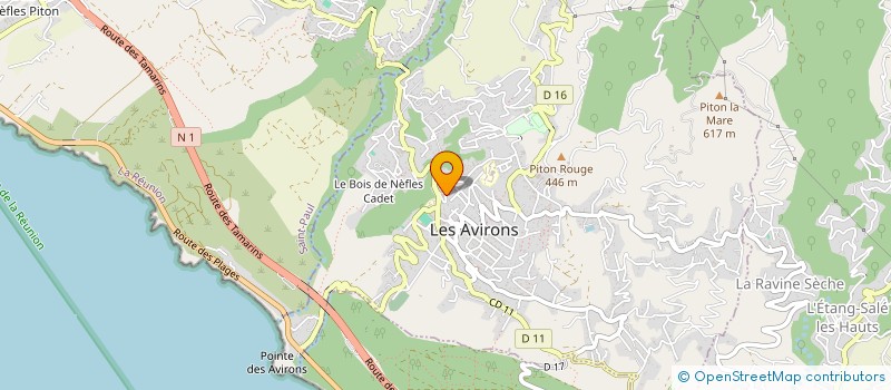 localisation de l'entreprise GMG SANTE à SAINT-LEU