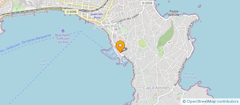 localisation de l'entreprise GMG VILLA ACUENDO SCI à ANTIBES