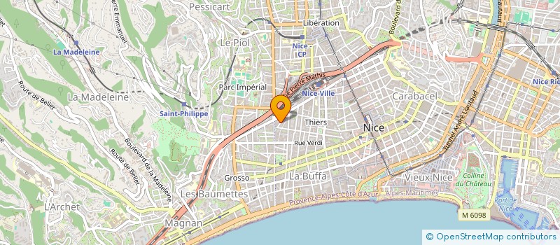 localisation de l'entreprise GMH RENOV à NICE