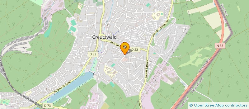 localisation de l'entreprise GMHOME  CREUTZWALD