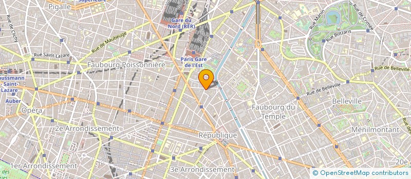 localisation de l'entreprise GMI  PARIS