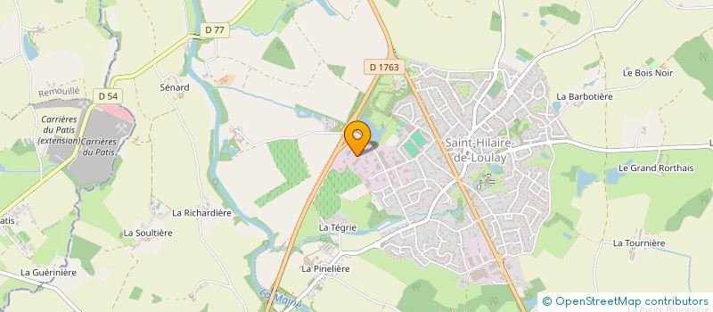 localisation de l'entreprise GMI à MONTAIGU-VENDEE