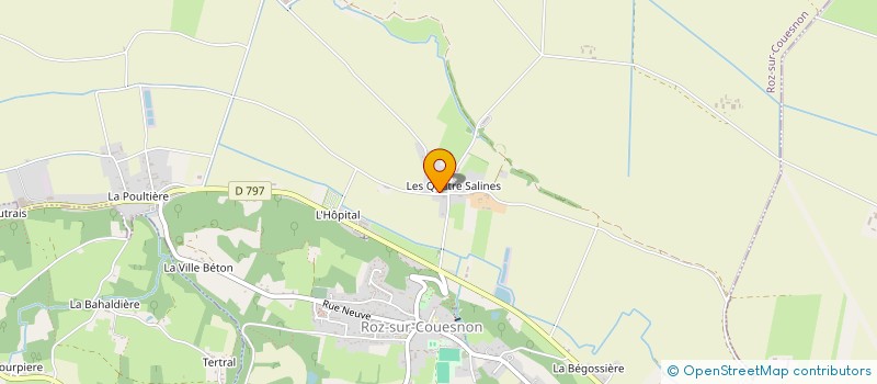 localisation de l'entreprise GMI  ROZ-SUR-COUESNON