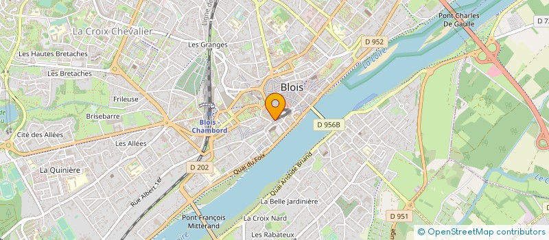 localisation de l'entreprise GMI à BLOIS