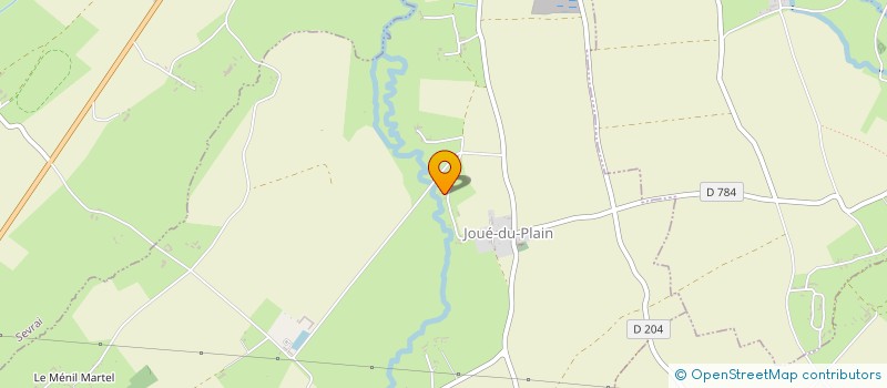 localisation de l'entreprise GMI  JOUE-DU-PLAIN