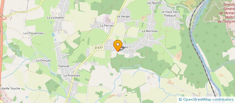 localisation de l'entreprise GMI-BRETAGNE  GUICHEN