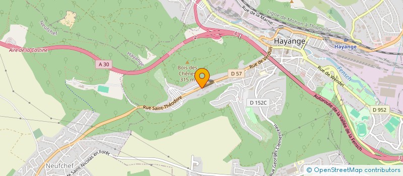 localisation de l'entreprise GMI FRANCE  HAYANGE