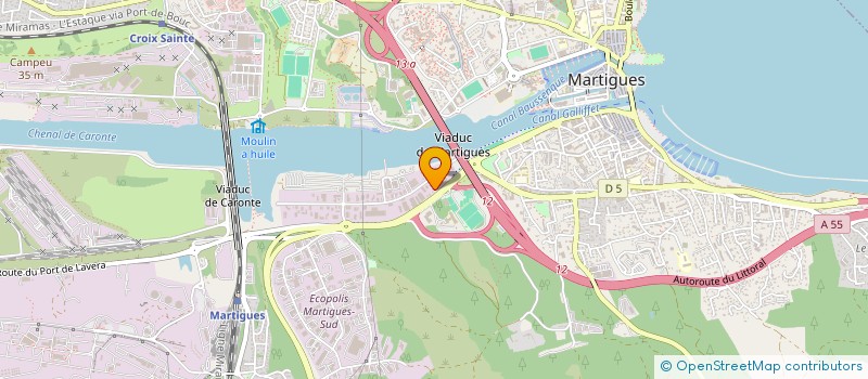 localisation de l'entreprise GMIES à MARTIGUES
