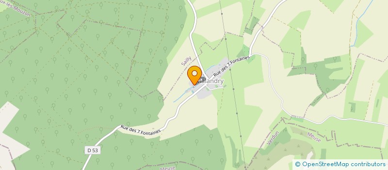 localisation de l'entreprise GMILNRJ  MALANDRY