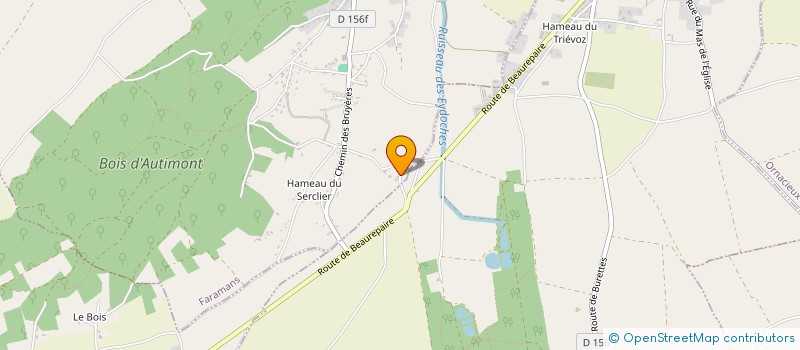 localisation de l'entreprise GMINALYS  FARAMANS