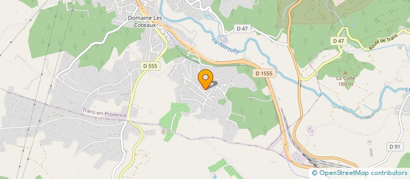 localisation de l'entreprise GMJ à TRANS-EN-PROVENCE