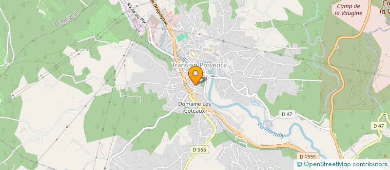 localisation de l'entreprise GMJ DEVELOPPEMENT à TRANS-EN-PROVENCE