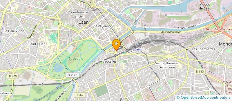 localisation de l'entreprise GMJ PROPERTIES à CAEN