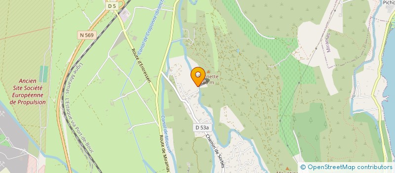 localisation de l'entreprise GMJSA  ISTRES