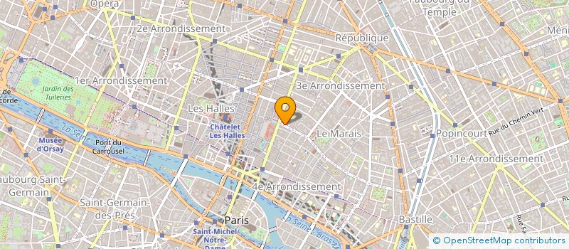 localisation de l'entreprise GMK PRODUCTIONS à PARIS