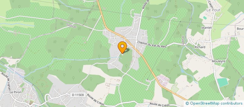 localisation de l'entreprise GML  SADIRAC