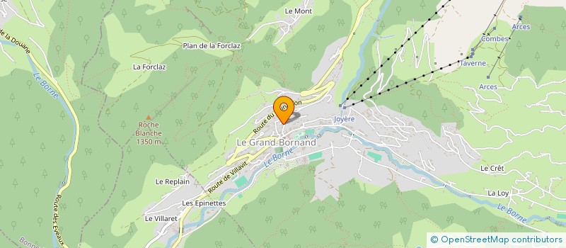 localisation de l'entreprise GML à LE GRAND-BORNAND